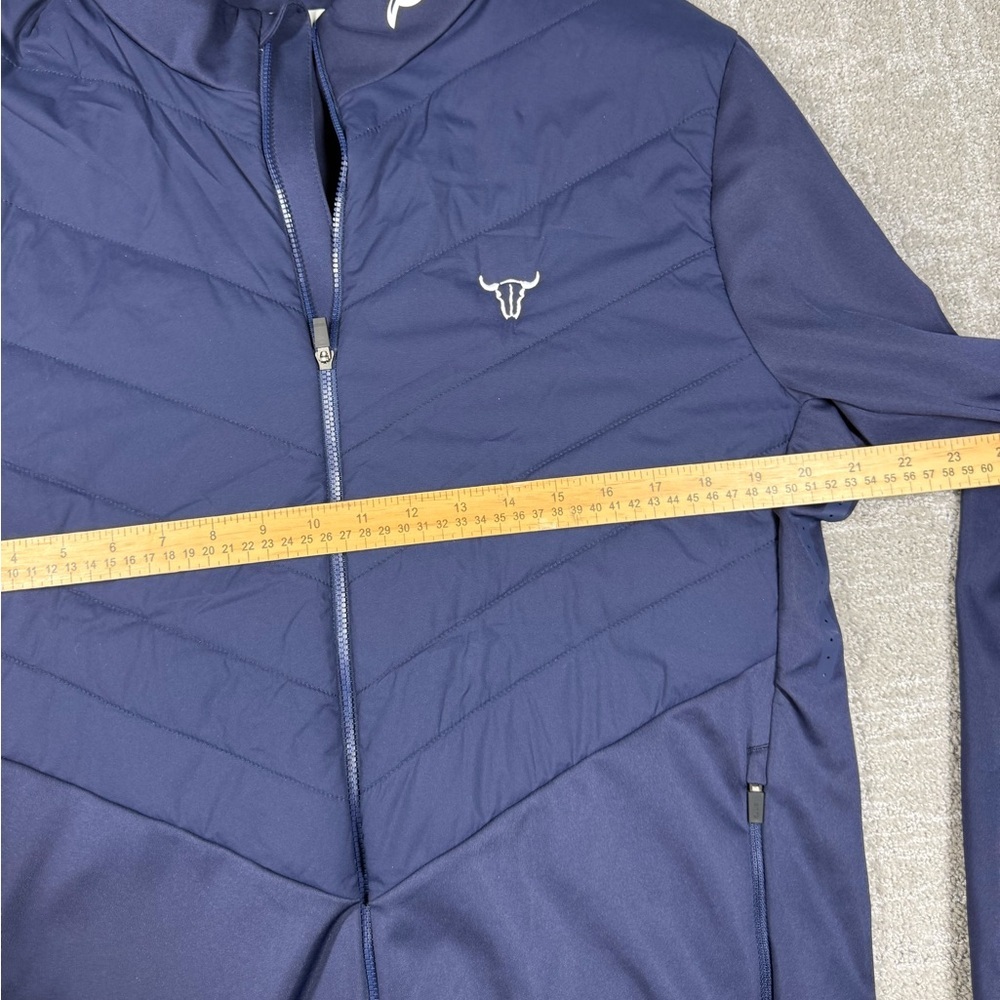 KJUS Release Full Zip Golf Jacket Blue Size XL Minimalist Read Below - Picture 3 of 8